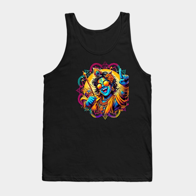 Holi Festival T shirt Tank Top by fadinstitute